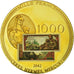 France, Médaille, Les Anciens Francs, 1000 Francs Cérès, FDC, Copper Gilt