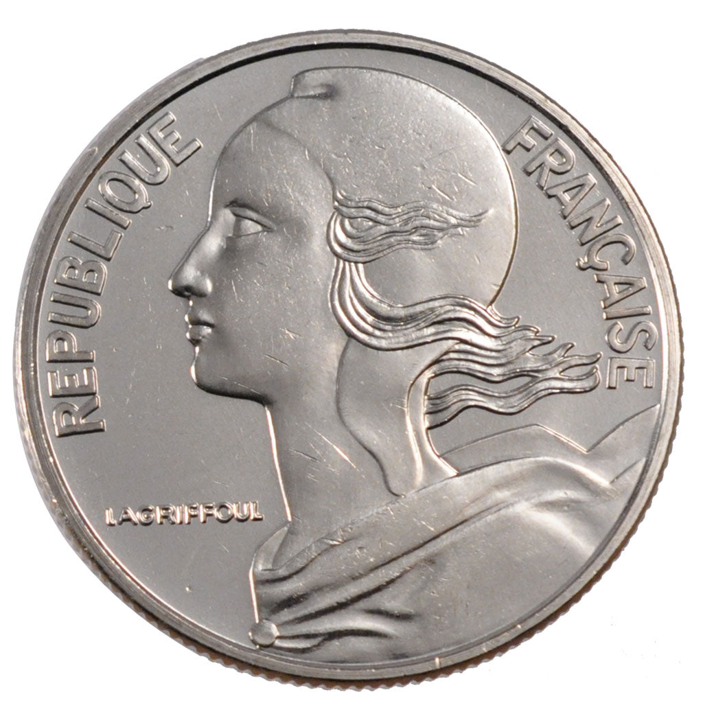 FRANCE, Marianne du nouveau franc, 5 Francs, 2000, Paris, KM #1967, MS(63),...