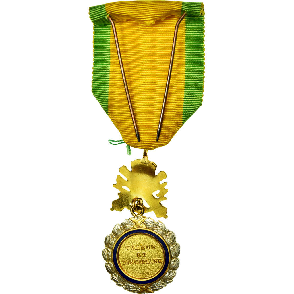 France, Troisième République, Valeur et Discipline, Medal, 1870, Uncirculated
