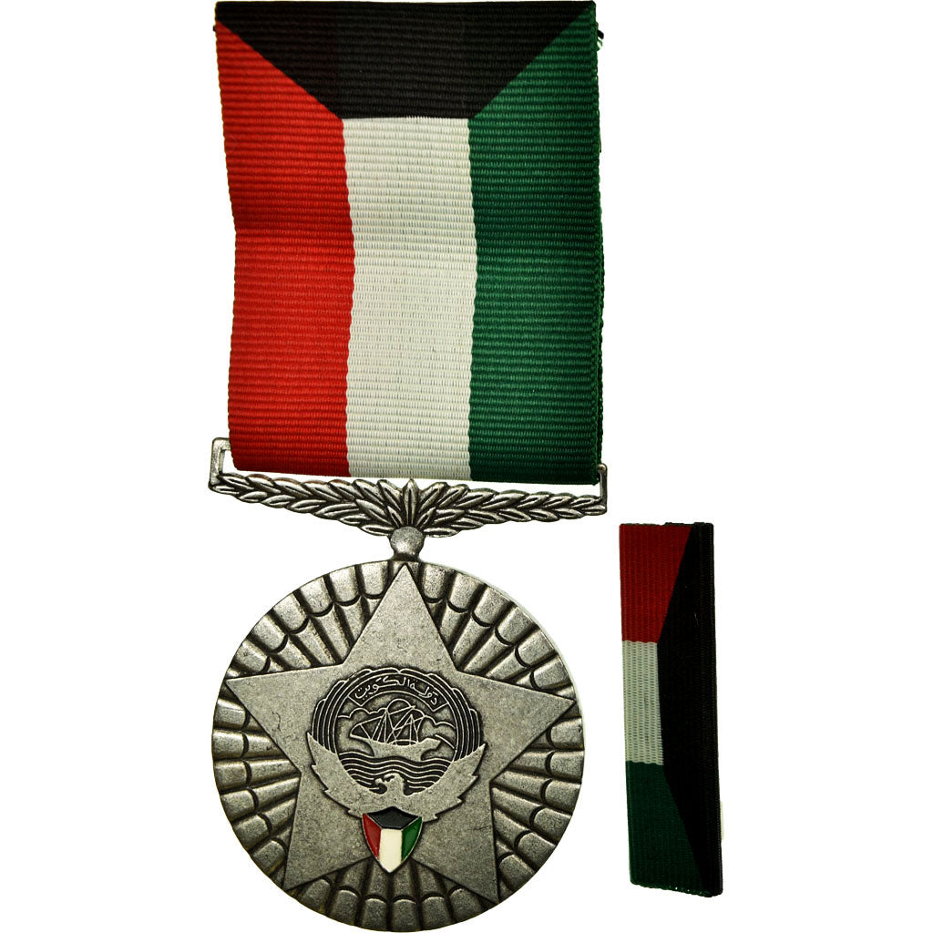 Kuwait, Guerre en Irak, Libération du Koweit, Médaille, Non circulé, Silvered