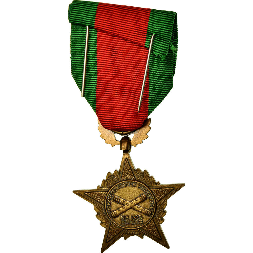 France, Campagne Rhin et Danube, Première Armée Française, Medal, 1944-1945