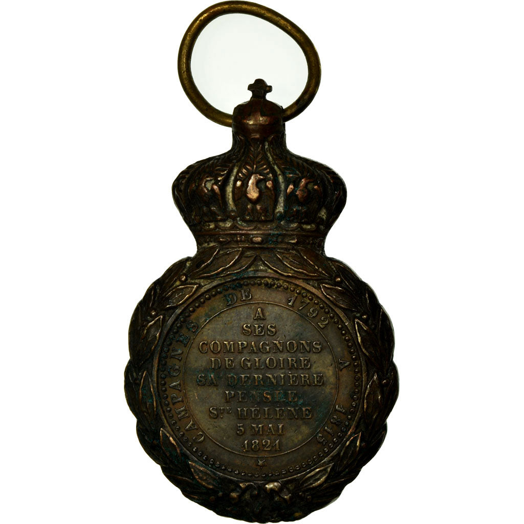 France, Médaille de Saint-Hélène, Médaille, 1857, Très bon état, Bronze