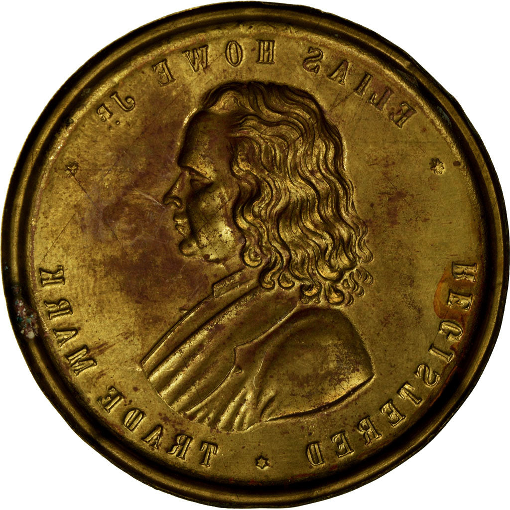 United States of America, Médaille, Elias Howe, Registered Trade Mark, TTB+