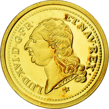 France, Médaille, Réplique de Louis d'or, 2009, FDC, Or