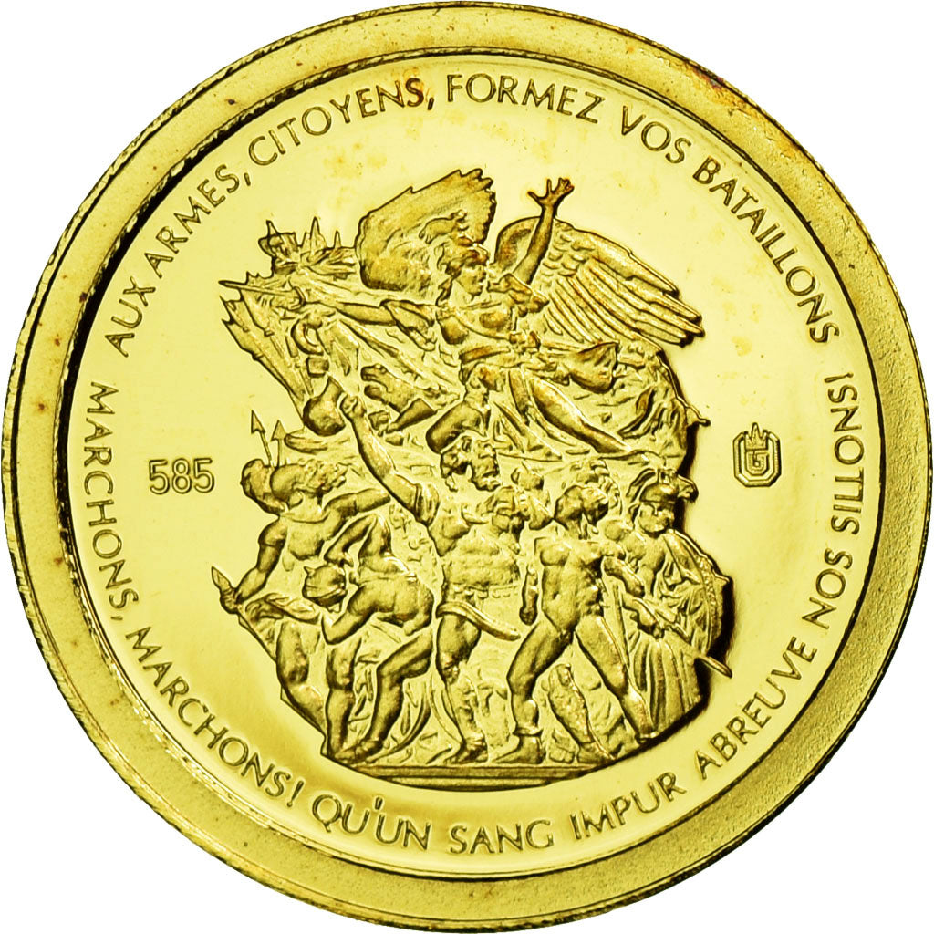 Frankreich, Medaille, Les Piliers de la république, Fraternité, 2009, STGL