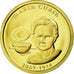France, Medal, Marie Curie, 2009, MS(65-70), Gold