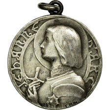 France, Medal, Jeanne d'Arc, Blin, AU(55-58), Silver