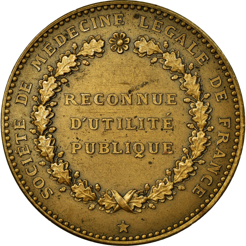 Frankreich, Medaille, Société de Médecine Légale de france, Dubois.A, VZ+