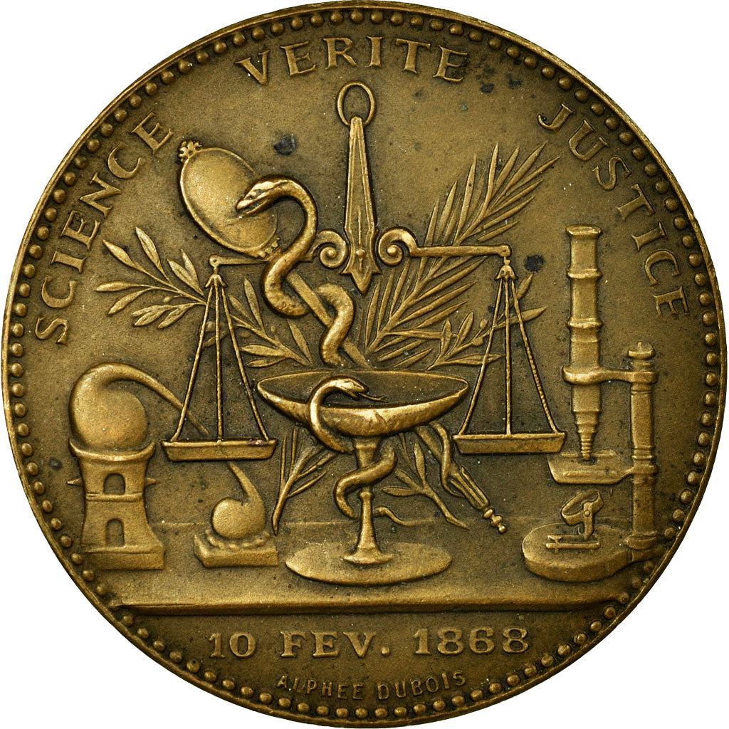 France, Médaille, Société de Médecine Légale de france, Dubois.A, SUP