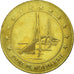 França, Medal, 1 Euro de la Ville du Havre, Pont de Normandie, 1996, MS(63)