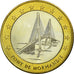 France, Médaille, 10 Euro, Ville du Havre, Pont de Normandie, 1996, FDC