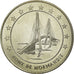 França, Medal, 3 Euro Ville du Havre, Pont de Normandie, 1996, MS(65-70)