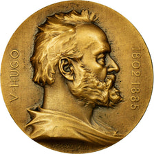 France, Medal, Victor Hugo, Souvenir du Centenaire, 1902, Chaplain, MS(60-62)
