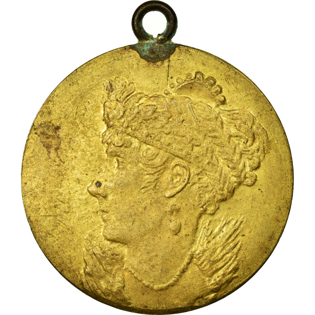 France, Médaille, Tupperware France, Rueil Malmaison, 1970, TTB, Gilt Bronze
