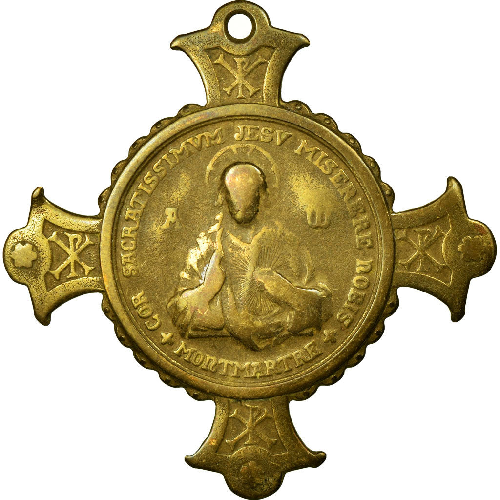Frankreich, Medaille, Religion, Montmartre, SS, Kupfer