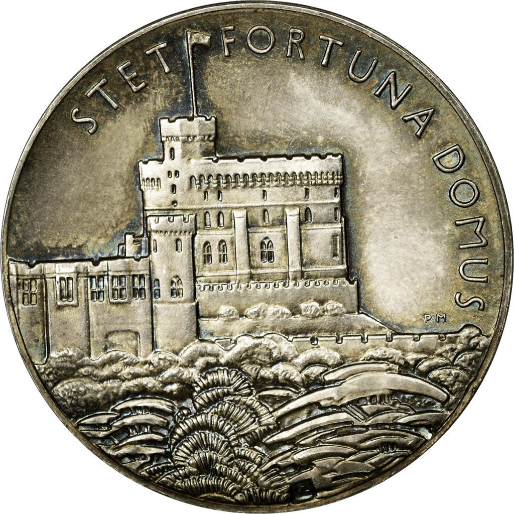 United Kingdom , Medal, Georges V, Stet Fortuna Domus, 1935, MS(60-62), Silver