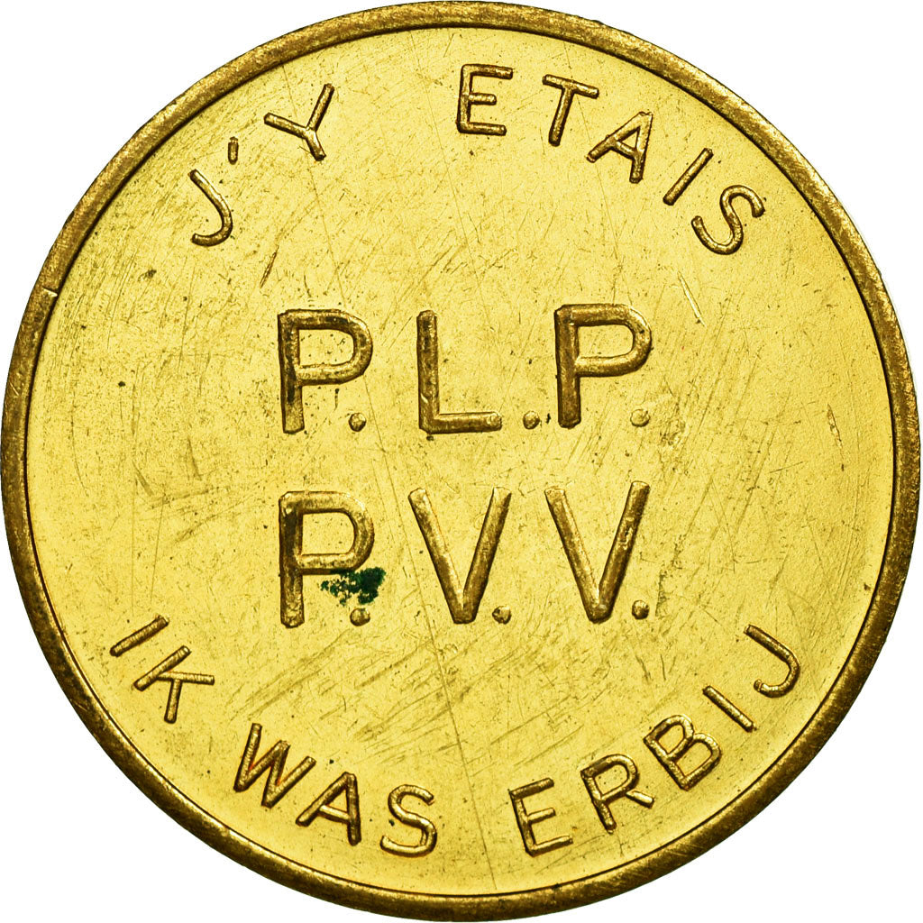 Belgium, Token, Politique, Congrès de l'Union, Heysel, 1968, MS(60-62), Copper