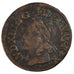 FRANCE, Double tournois de Warin, tête à gauche, Double Tournois, 1643, Paris, K