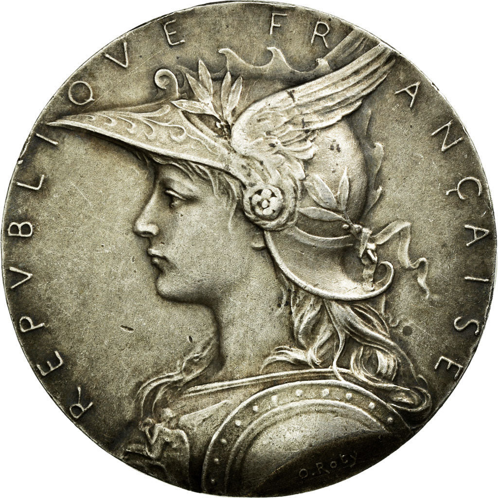France, Médaille, Marianne Casquée, Ministère de l'Intérieur, Roty, TTB+