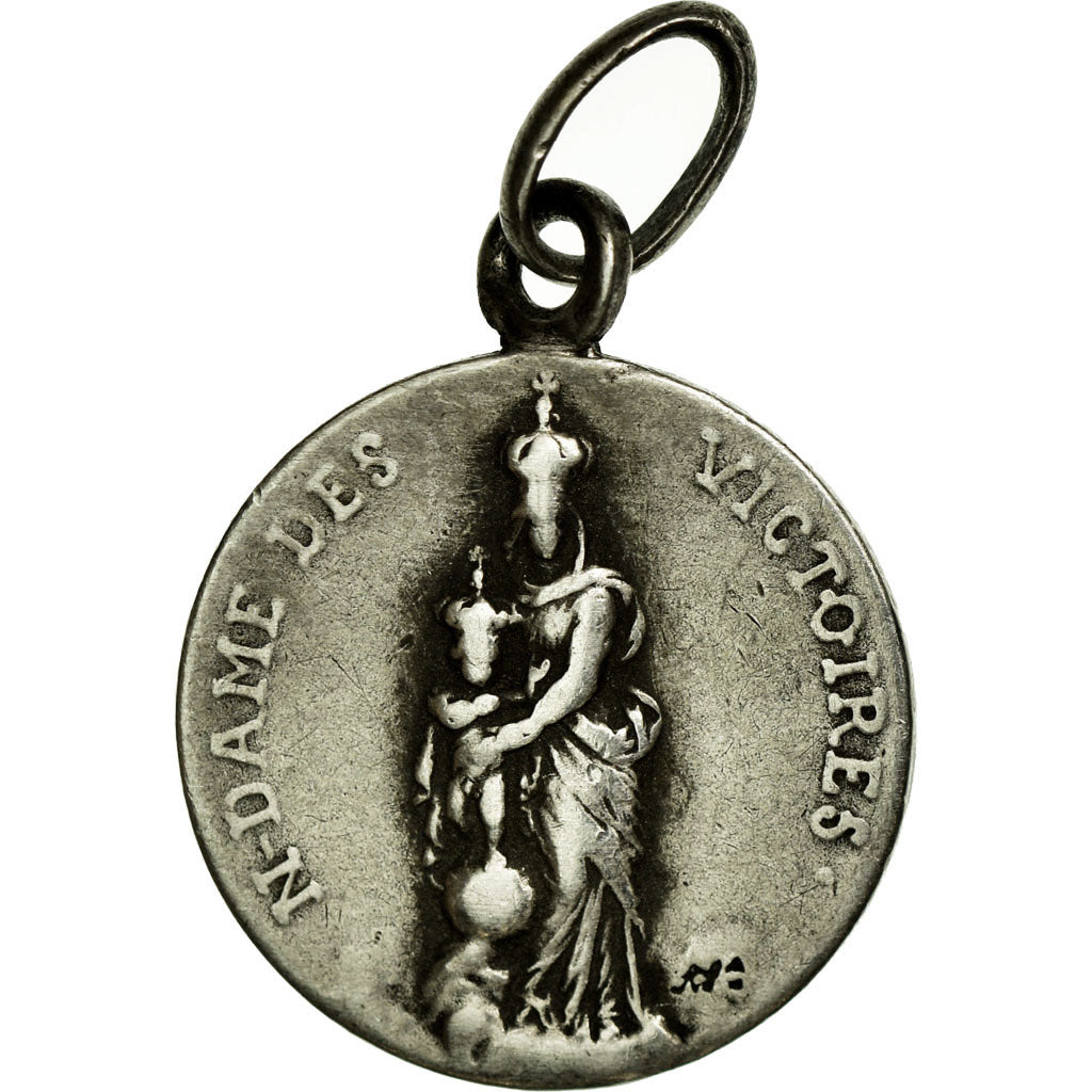 Frankreich, Medaille, Religion, Notre Dame des Victoires, SS+, Silber