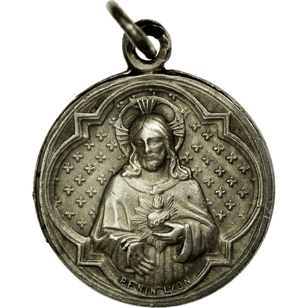 France, Medal, Religion, Notre Dame du Suffrage, Penin, AU(55-58), Silvered