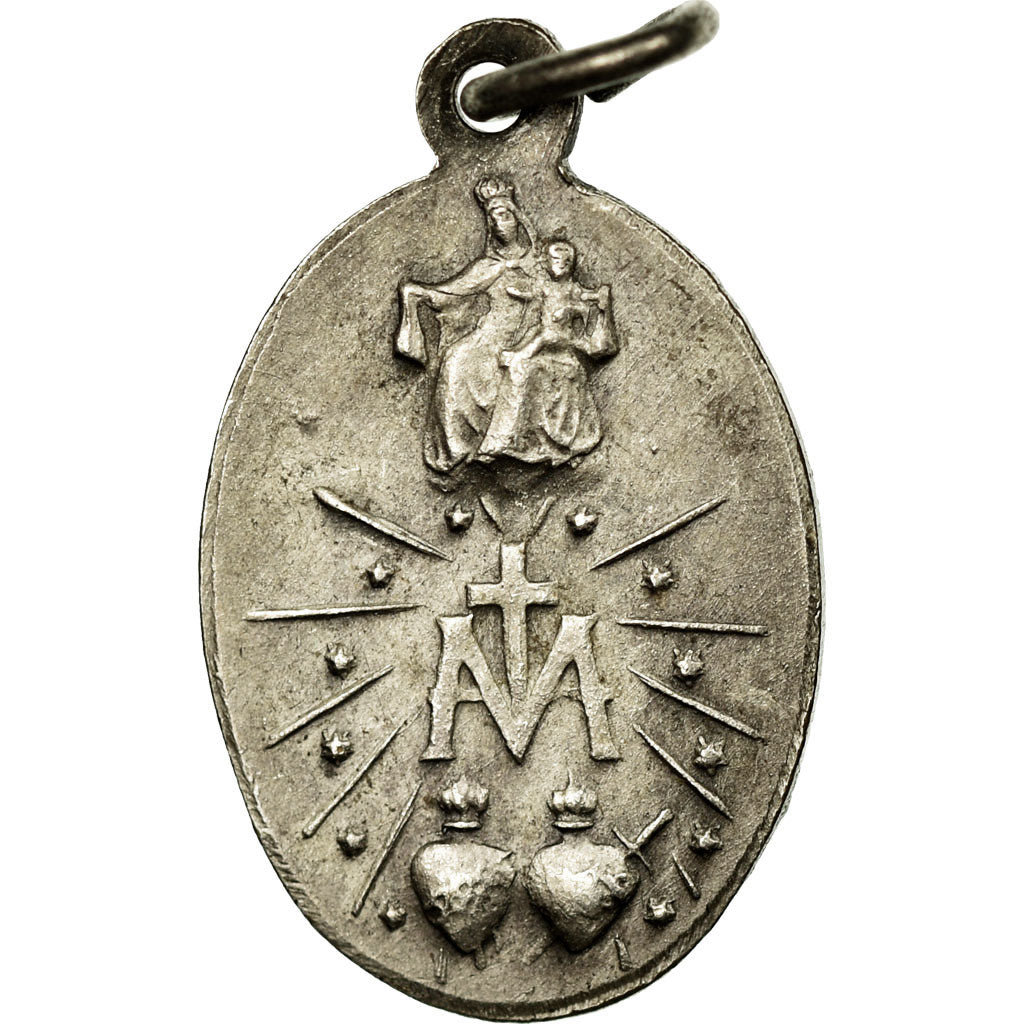 France, Medal, Religion, Marie, AU(50-53), Silvered bronze