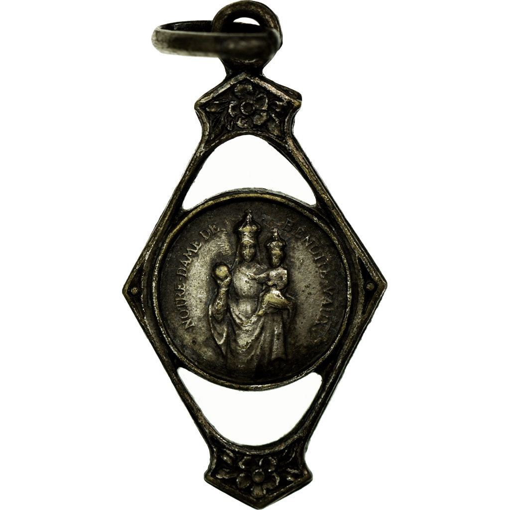 France, Médaille, Religion, Notre Dame de Benoite, TTB, Silvered bronze