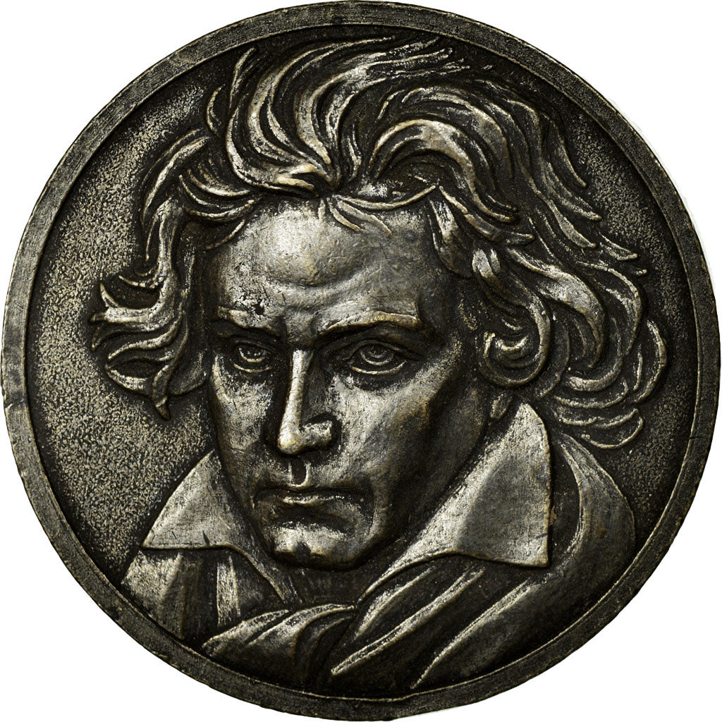 Frankrijk, Medaille, Musique, Club du Disque Classique, Beethoven, ZF+, Bronze