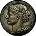 France, Médaille, Marianne, Ville d'Apt, Vaucluse, 1887, Arthus Bertrand, SUP