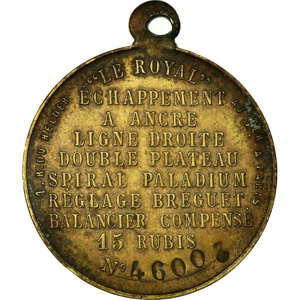 Frankreich, Medaille, Union Française des Ouvriers Horlogers, Besançon, SS