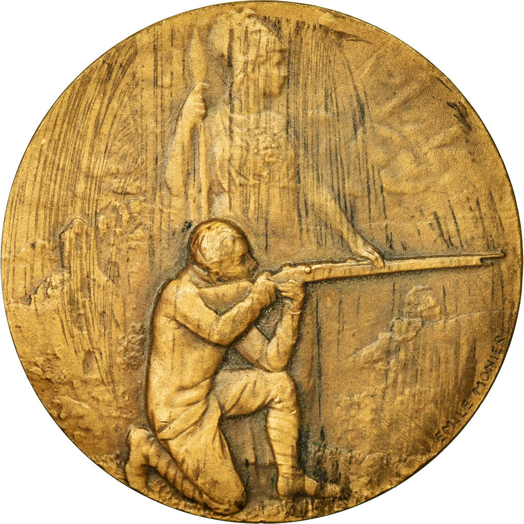 France, Medal, Concours de Tir, Monier, AU(55-58), Bronze