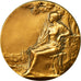 France, Médaille, Art Nouveau, Ville de Tourcoing, Baudichon, SUP, Bronze