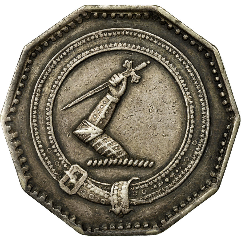 Frankrijk, Token, Masonic, Cercle de la Grande Loge, ZF+, Zilver