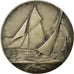 France, Medal, Bateaux, Voile, Yachting, AU(55-58), Silver