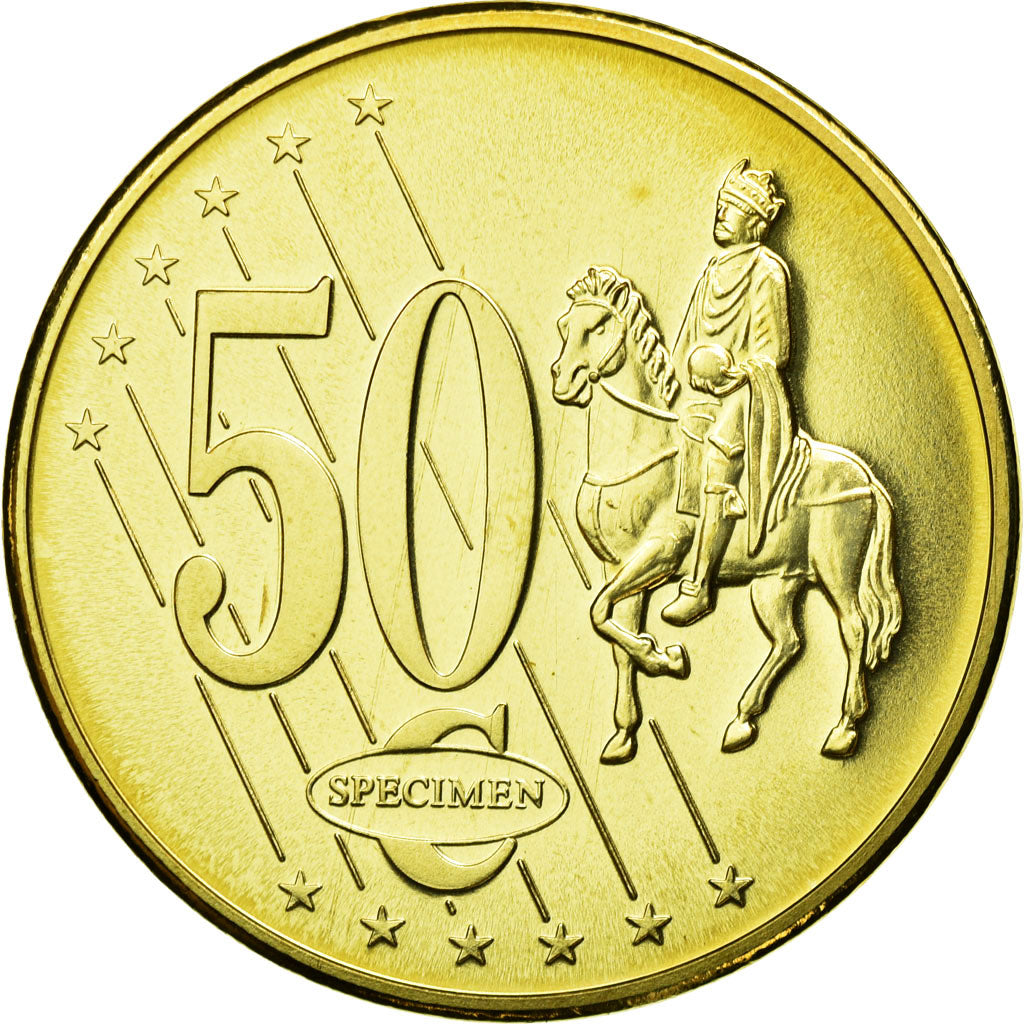 Vatican, Medal, 50 C, Essai-Trial Benoit XVI, 2010, MS(65-70), Copper-Nickel