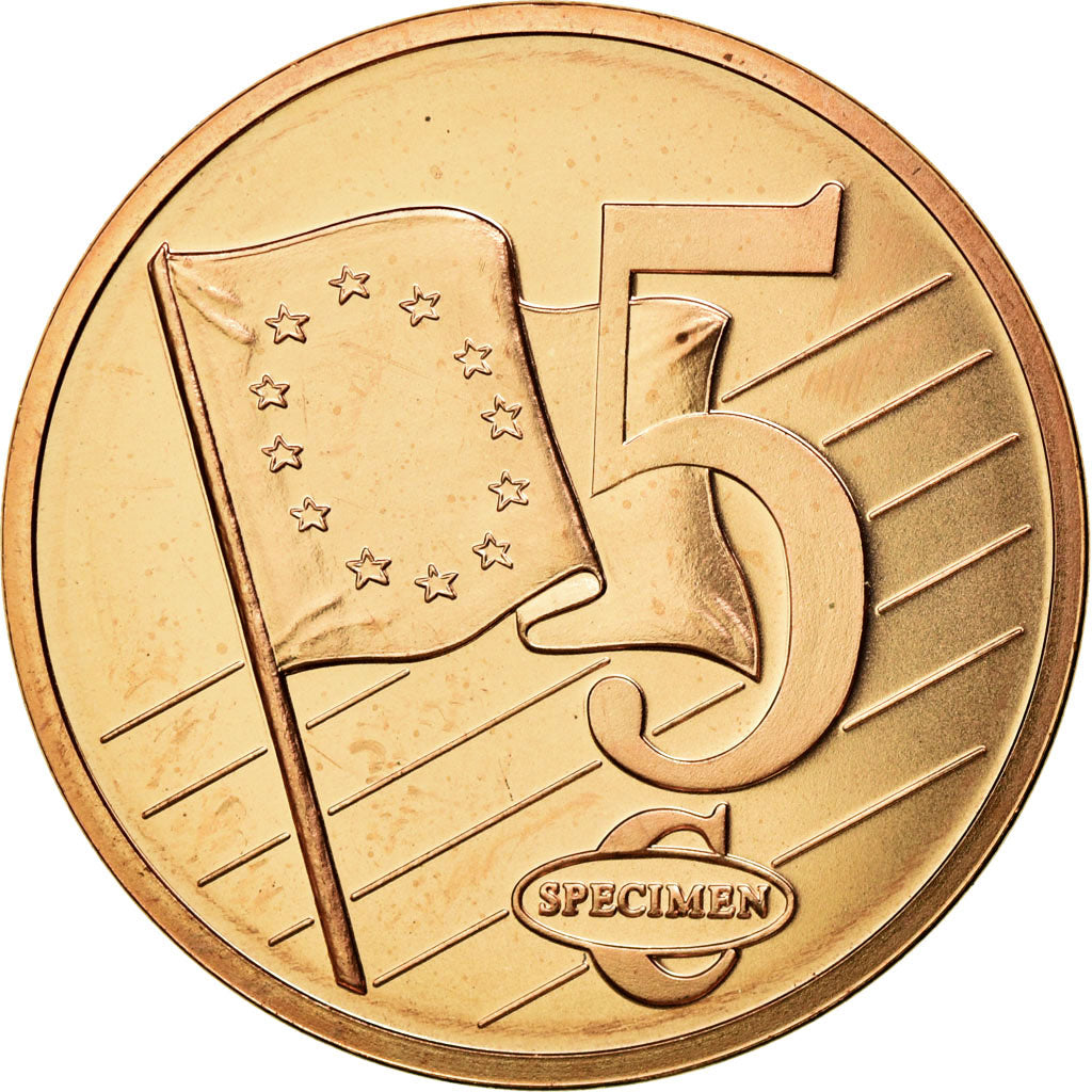 Vatikan, Medaille, 5 C, Essai-Trial Benoit XVI, 2010, STGL, Kupfer