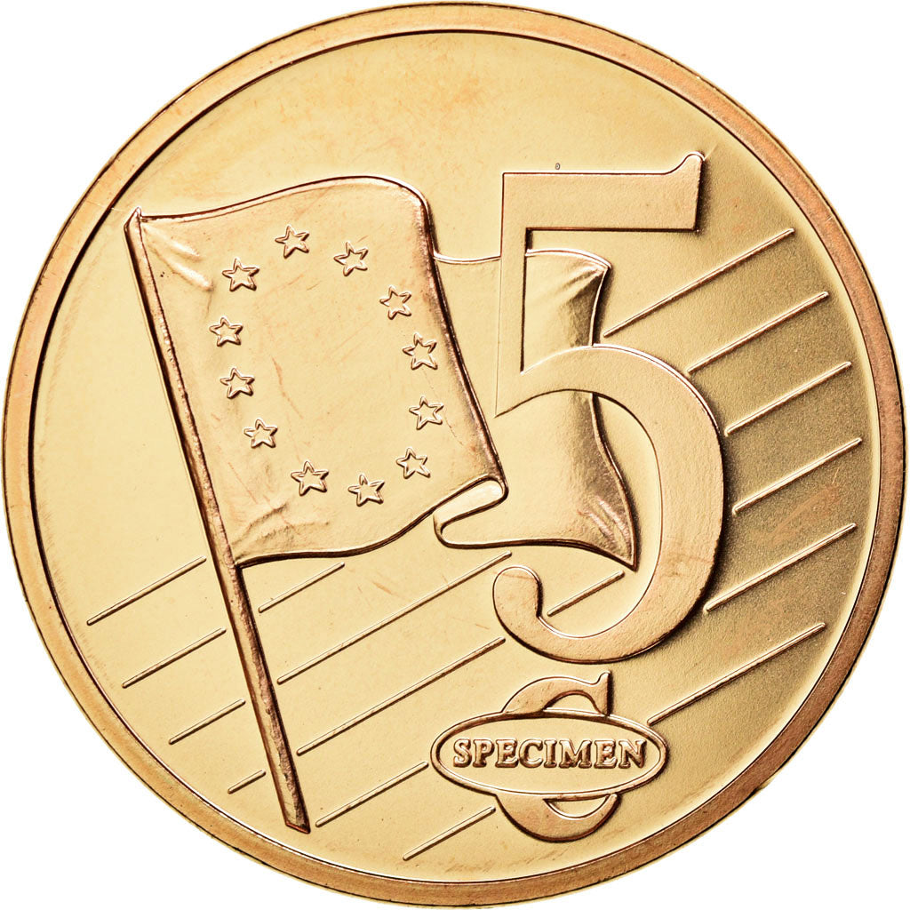 Vatican, Medal, 5 C, Essai-Trial Benoit XVI, 2012, MS(65-70), Copper