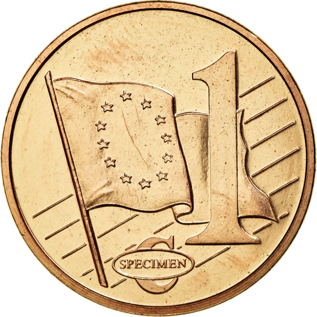 Vatican, Medal, 1 C, Essai-Trial Benoit XVI, 2010, MS(65-70), Copper