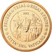 Vatican, Medal, 1 C, Essai-Trial Benoit XVI, 2012, MS(65-70), Copper