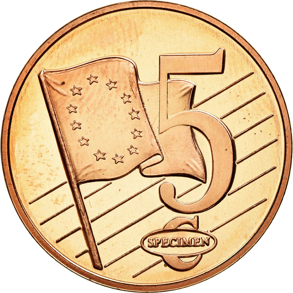 Monaco, Medal, Essai 5 cents, 2005, MS(65-70), Copper