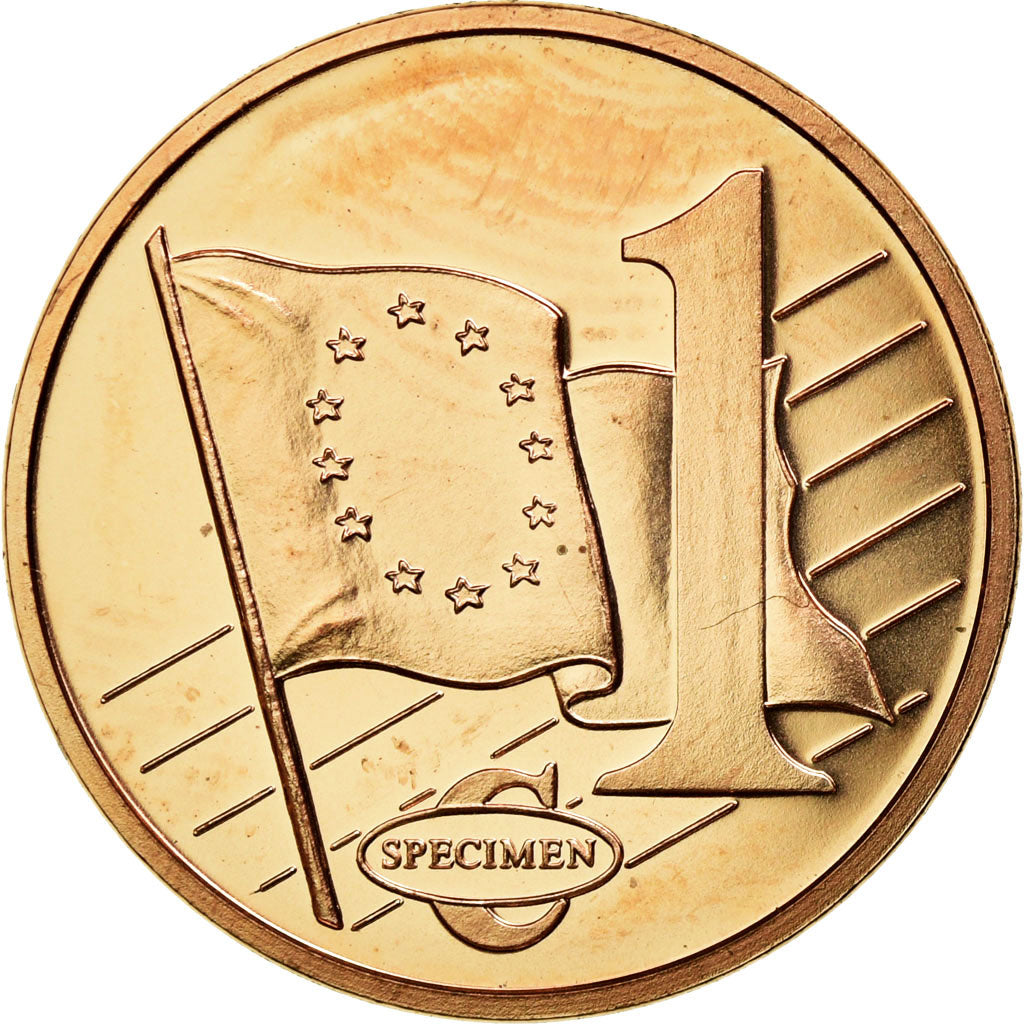 Mónaco, Medal, Essai 1 cent, 2005, MS(65-70), Cobre