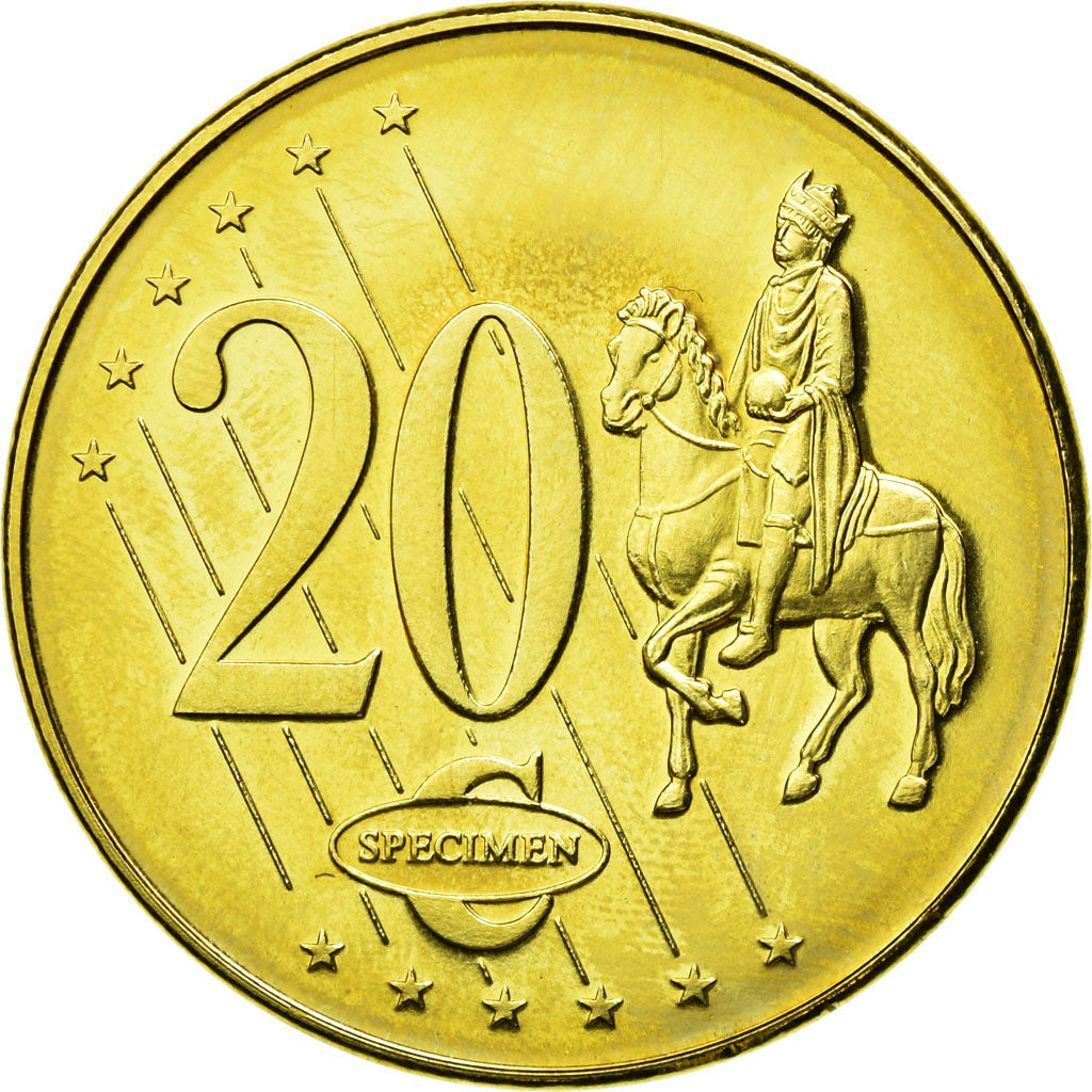Vatikan, Medaille, 20 C, Essai-Trial Benoit XVI, 2006, STGL, Copper-Nickel Gilt