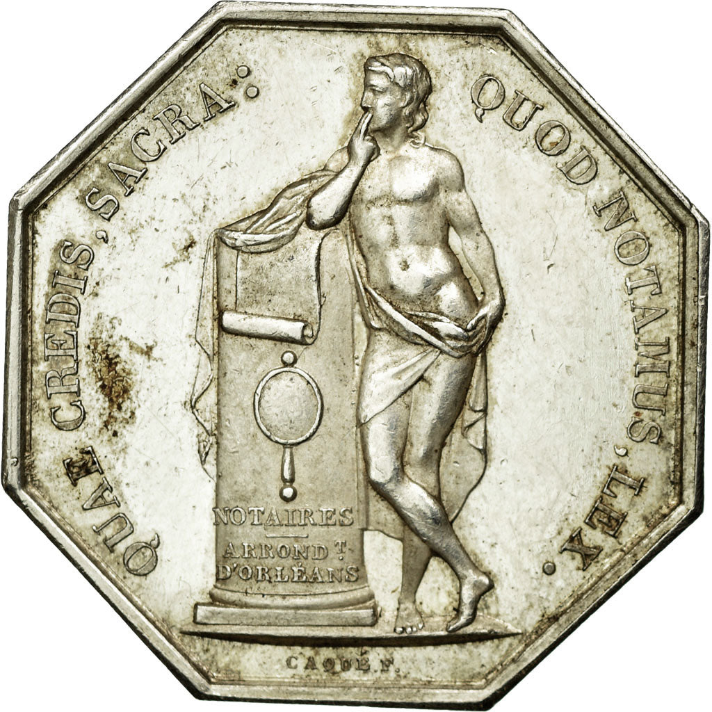 France, Token, Louis Philippe Ier, Notaires de l'Arrondissement d'Orléans