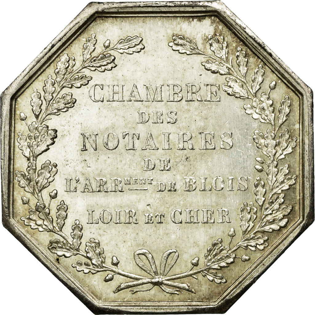 Francia, Token, Notaires de l'Arrondissement de Blois, Loir et Cher, SPL-