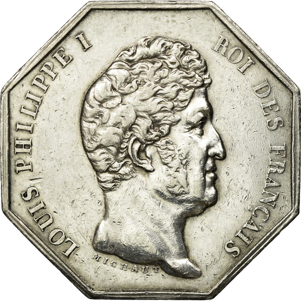 France, Token, Louis Philippe Ier, Notaires de Paris, Michaut, AU(50-53)