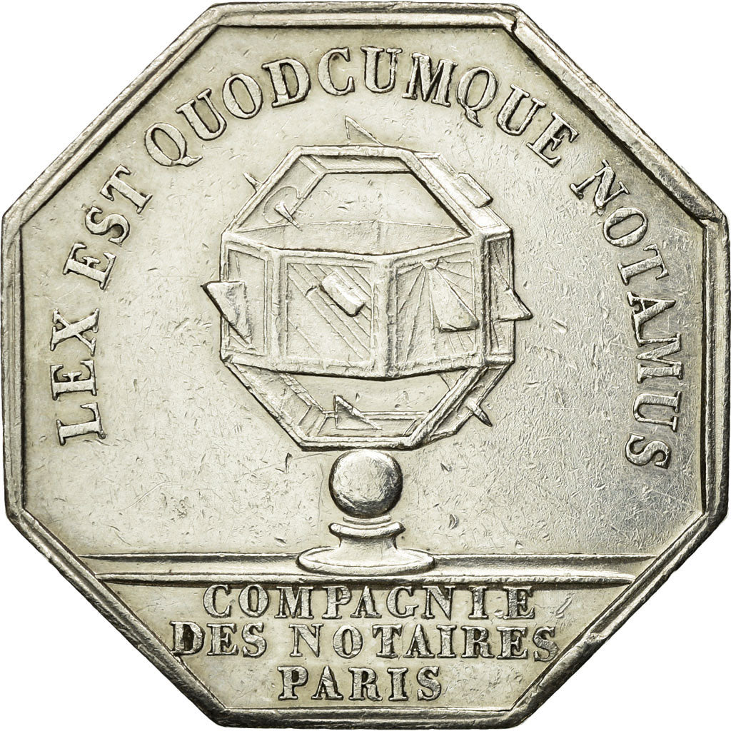 France, Token, Louis Philippe Ier, Notaires de Paris, Michaut, AU(50-53)