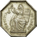 Frankrijk, Token, Notaires de l'Arrondissement de Tours, Oudiné, ZF+, Zilver