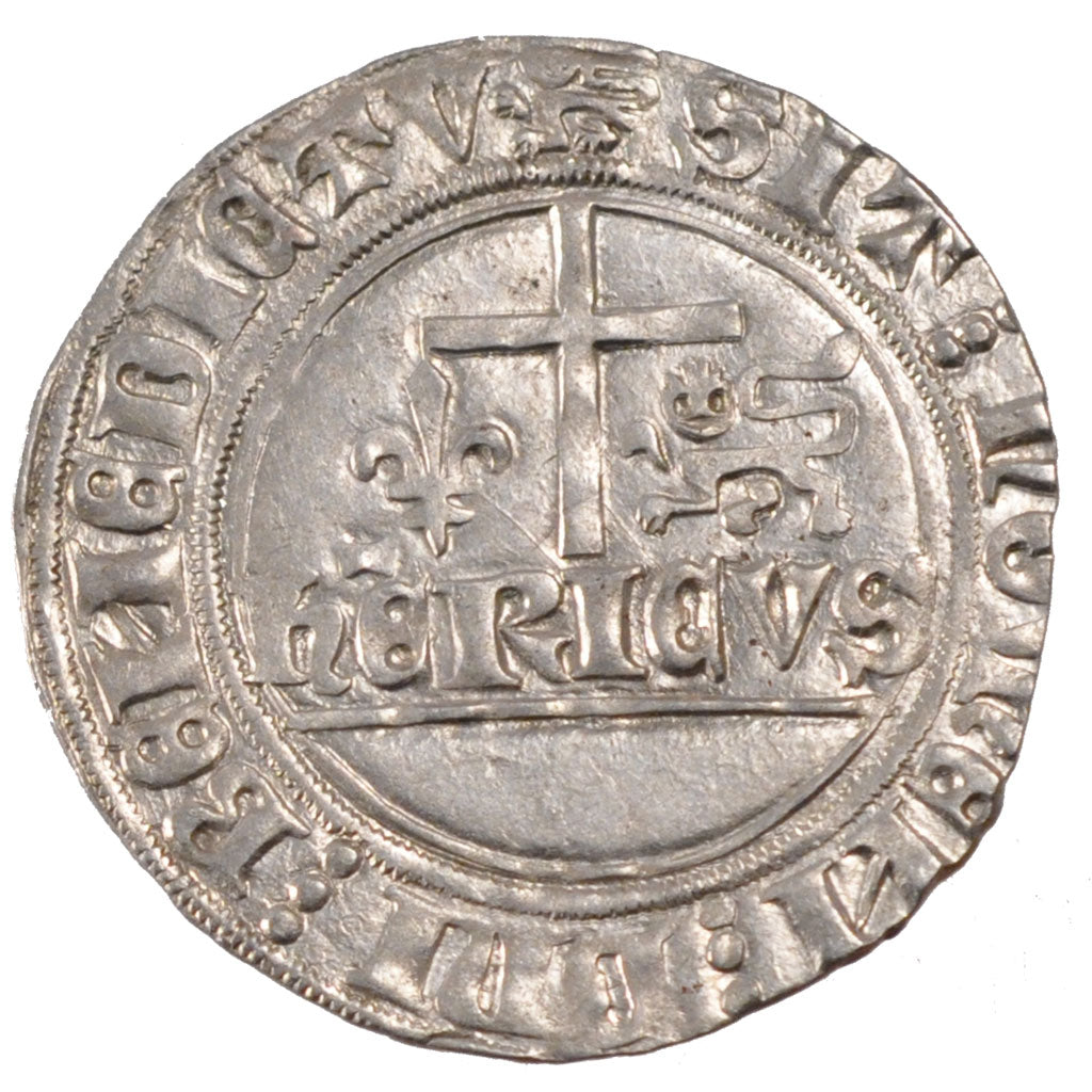 FRANCE, Blanc aux Écus, Rouen, AU(55-58), Silver, Duplessy #445, 3.19