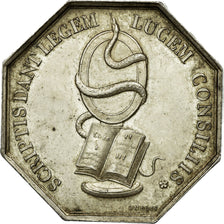France, Token, Notaires de l'Arrondissement du Mans, Dubois, AU(55-58), Silver