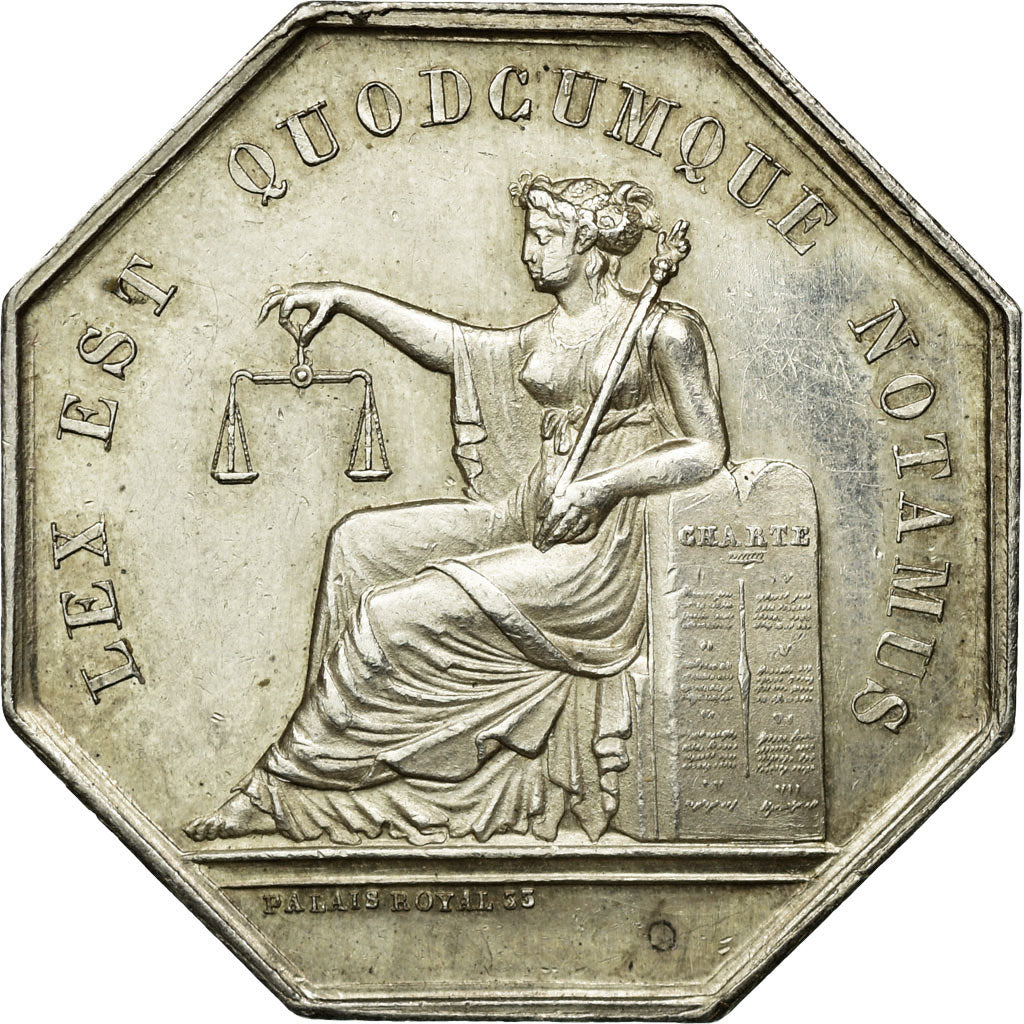 France, Token, Notaires de l'Arrondissement de Joigny, Yonne, Brasseux
